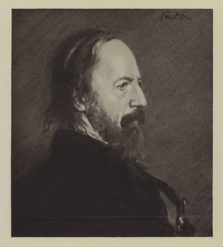 Lord Alfred Tennyson autorstwa Joseph after Simpson