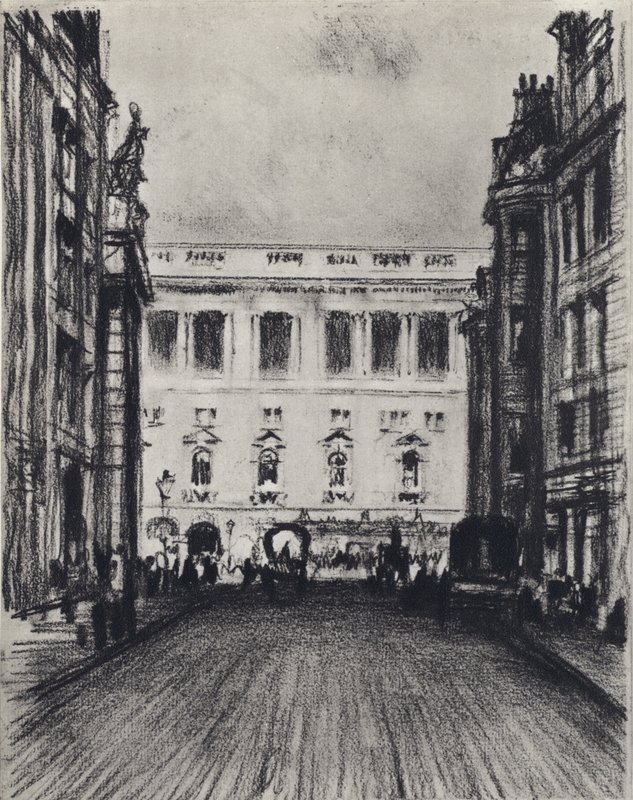 Wesołość (lito) autorstwa Joseph (after) Pennell