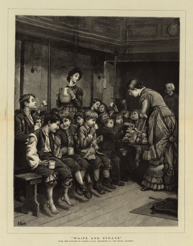 Bezdomni i przybłędy autorstwa Joseph Clark
