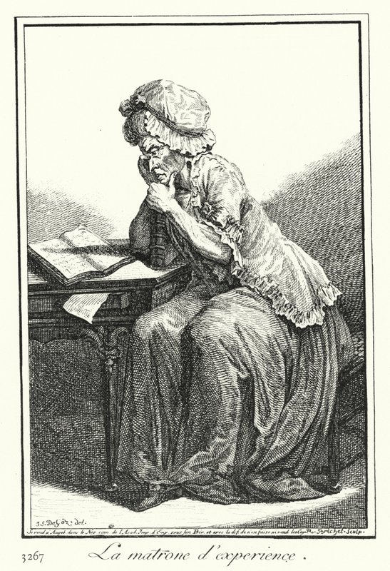 Doświadczona Opiekunka (Grawerowanie) autorstwa Joseph Franz von (after) Goez