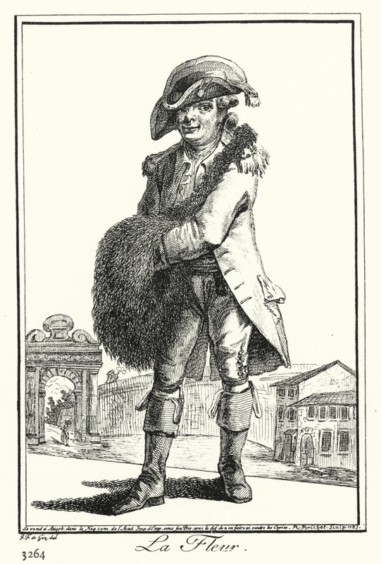 Kwiat (grawerunek) autorstwa Joseph Franz von (after) Goez