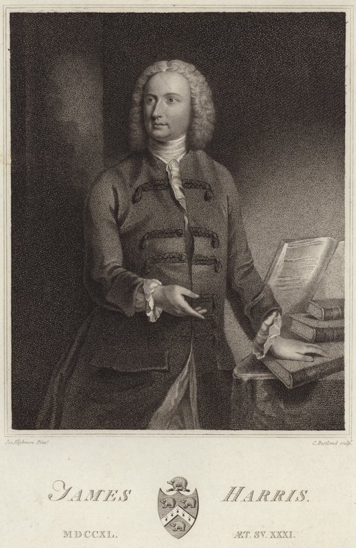 Portret Jamesa Harrisa (1709-80) autorstwa Joseph Highmore