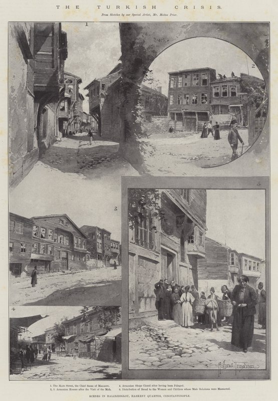 Kryzys turecki autorstwa Joseph Holland Tringham