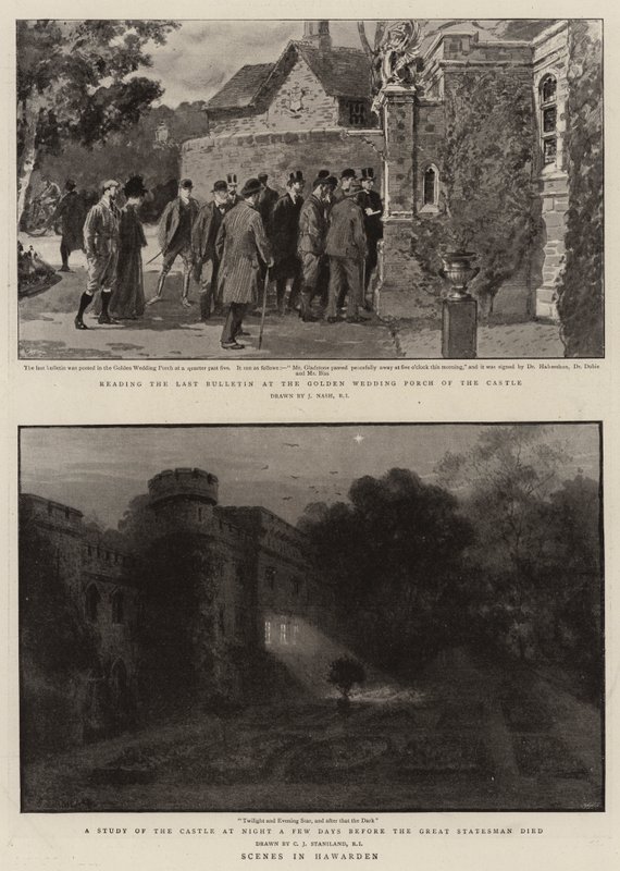 Sceny w Hawarden autorstwa Joseph Nash