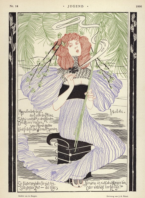 Izolda autorstwa Joseph Rudolf Witzel