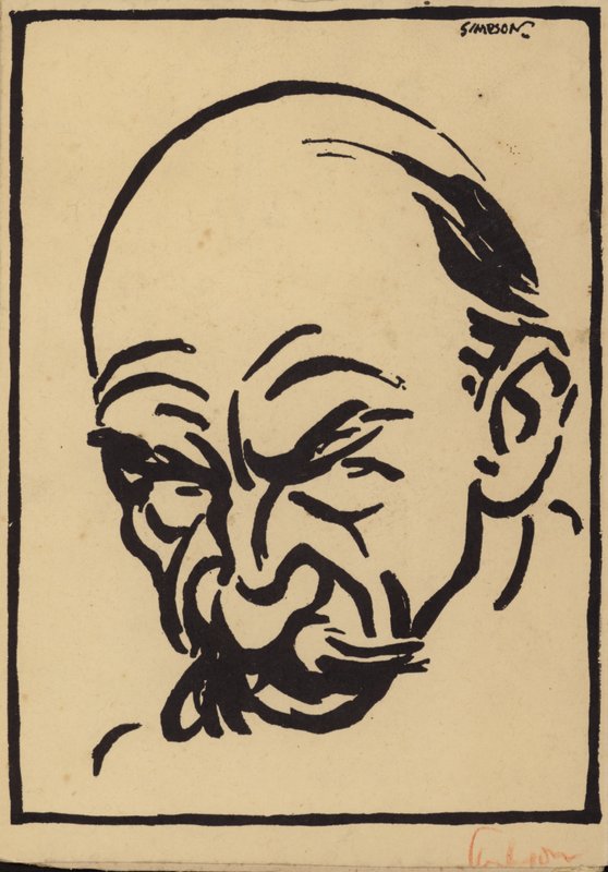 Thomas Hardy autorstwa Joseph Simpson