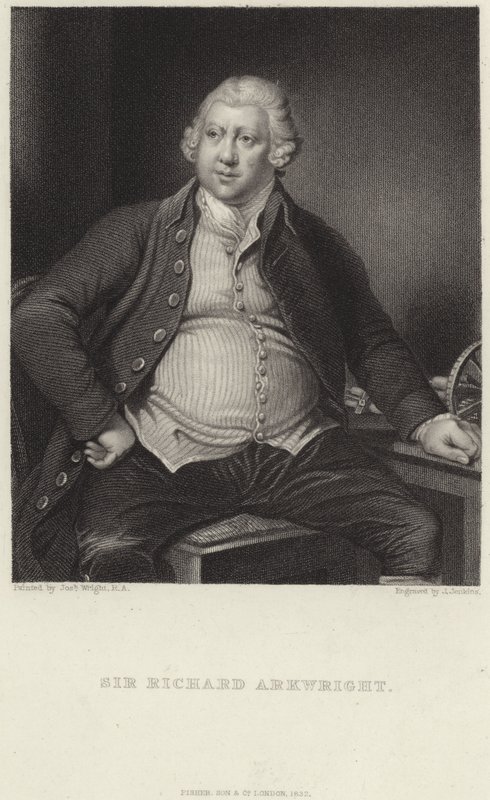 Richard Arkwright autorstwa Joseph Wright