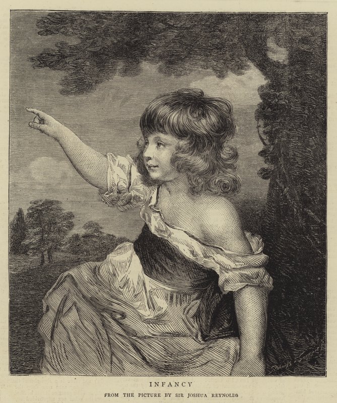 Niemowlęctwo autorstwa Joshua Reynolds