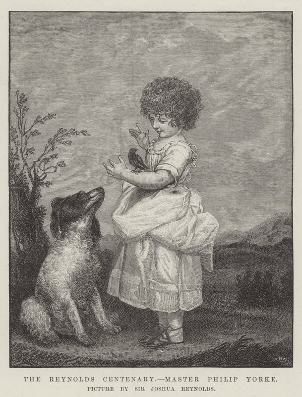 Stulecie Reynoldsa, mistrz Philip Yorke autorstwa Joshua Reynolds