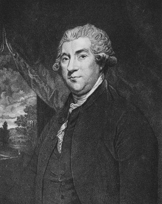James Boswell, portret (lito) autorstwa Joshua (after) Reynolds