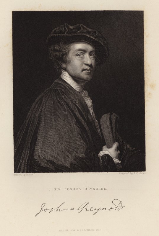 Sir Joshua Reynolds autorstwa Joshua Reynolds