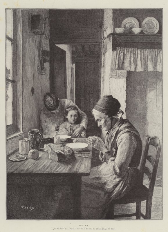 łaska autorstwa Jules Charles Boquet