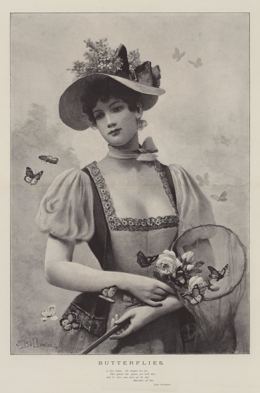 Motyle autorstwa Jules Frederic Ballavoine