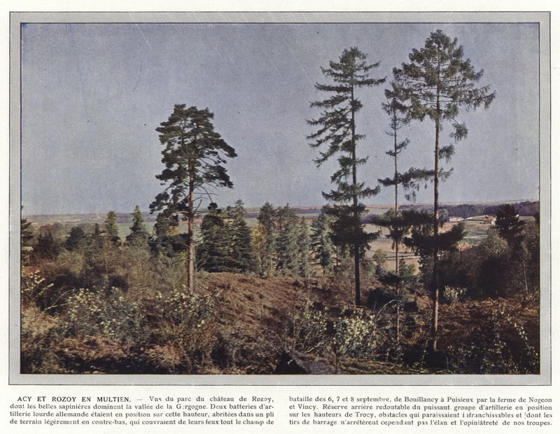 Acy i Rozoy w Multien autorstwa Jules Gervais Courtellemont