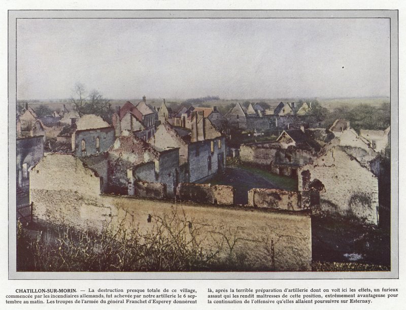 Chatillon-sur-Morin autorstwa Jules Gervais Courtellemont