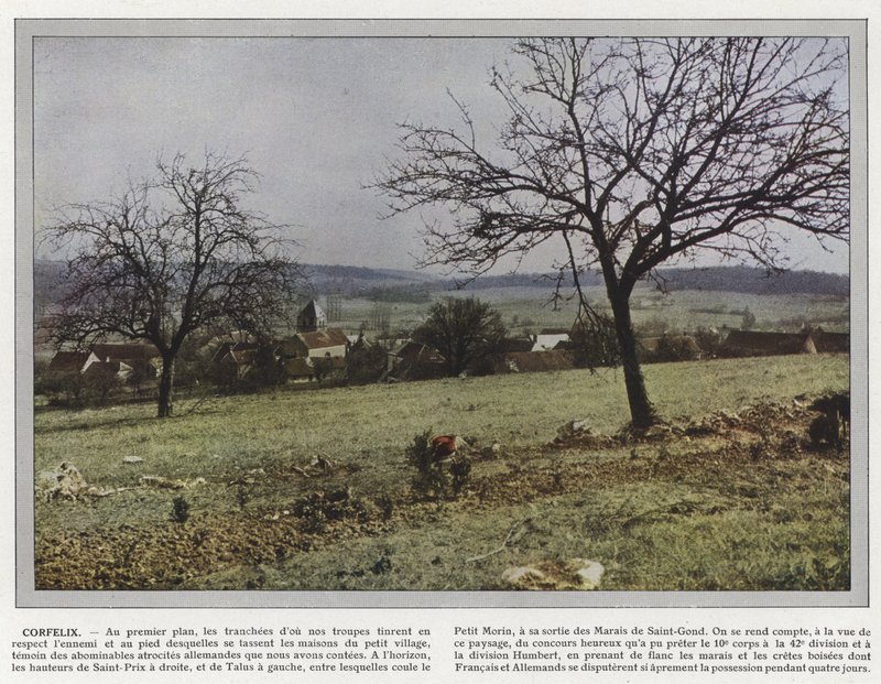 Corfelix autorstwa Jules Gervais Courtellemont
