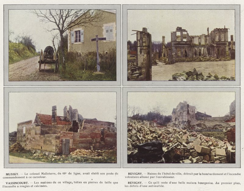 Mussey, Revigny, Vassincourt, Revigny autorstwa Jules Gervais Courtellemont