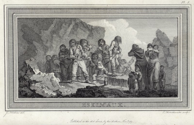 Eskimosi autorstwa Julius Caesar Ibbetson