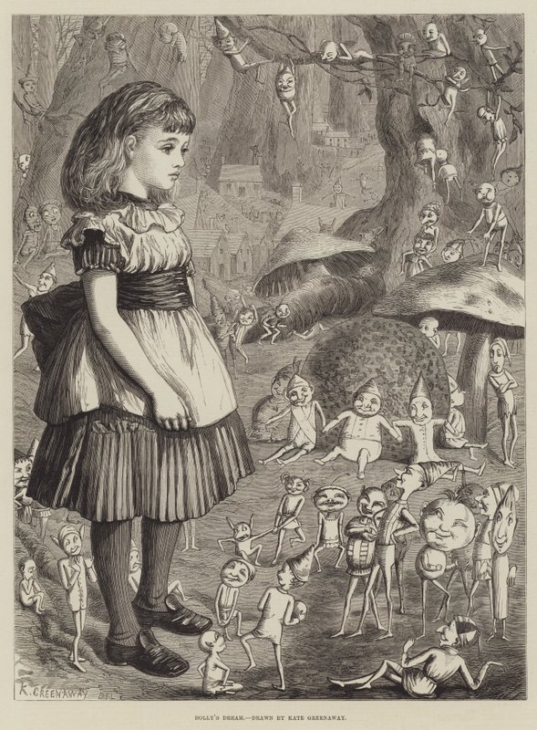 Sen Dolly autorstwa Kate Greenaway