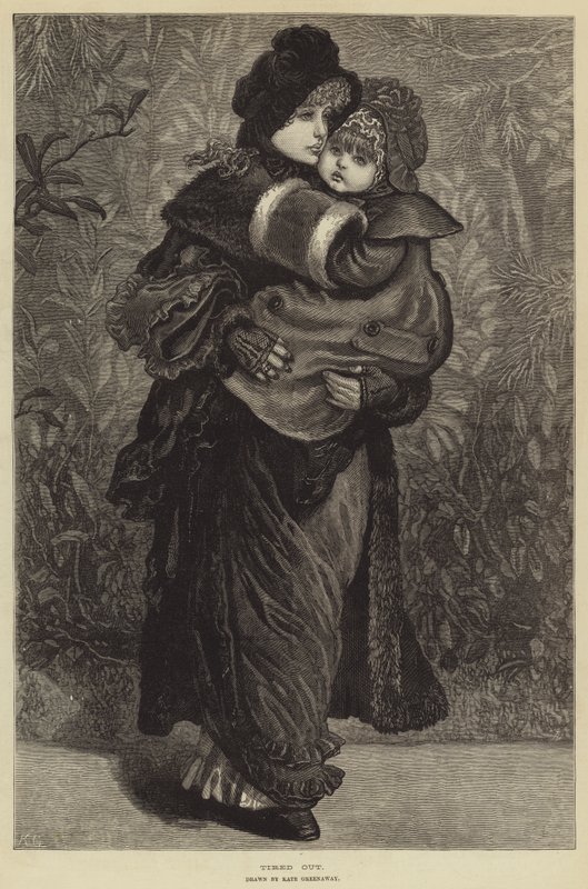 Zmęczony autorstwa Kate Greenaway