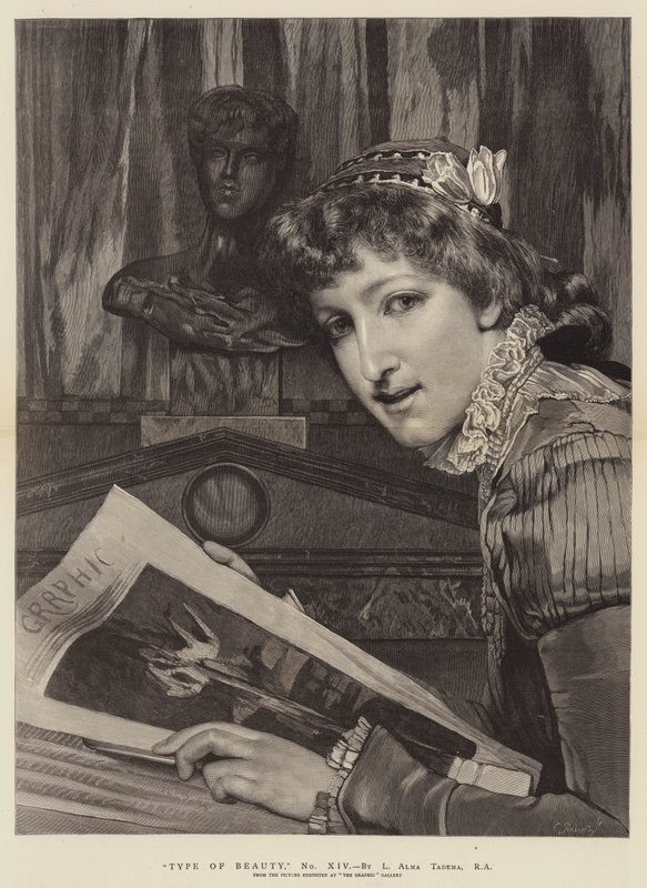 Rodzaj urody, nr XIV autorstwa Lawrence Alma Tadema