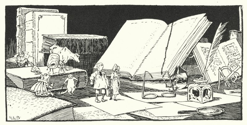 Rymowanki (grawerowanie) autorstwa Leonard Leslie Brooke