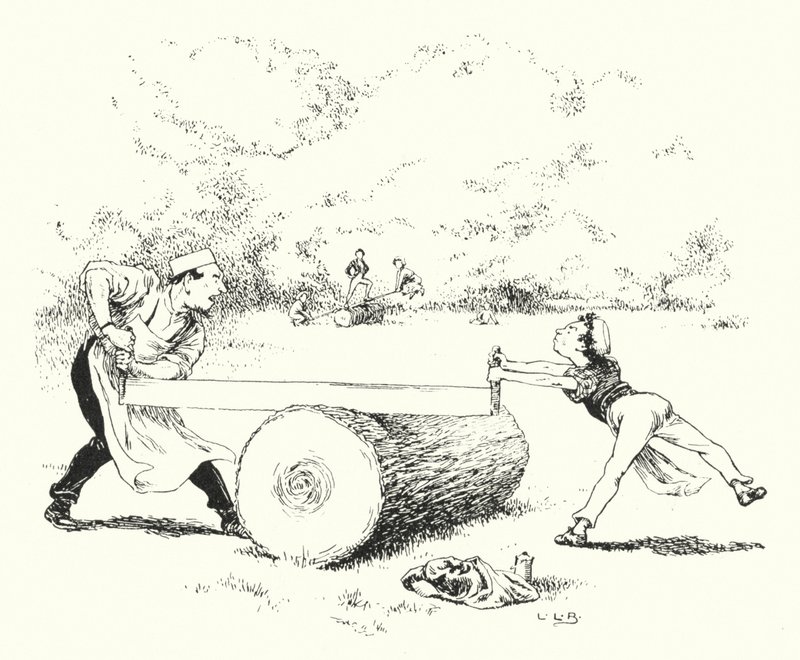 Zobacz, zobaczyłem, Margery Daw (grafika) autorstwa Leonard Leslie Brooke