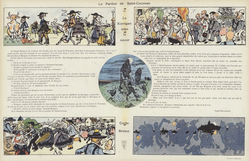 Ilustracja do Le Rire autorstwa Leonce Burret
