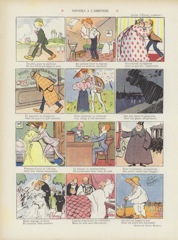 Ilustracja do Le Rire autorstwa Leonce Burret
