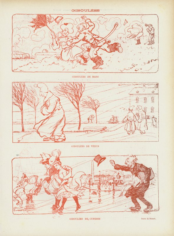 Ilustracja do Le Rire autorstwa Leonce Burret