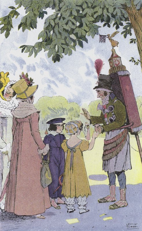 Sprzedawca napojów autorstwa Leonce Burret