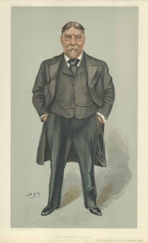 Admirał Sir Archibald Lucius Douglas autorstwa Leslie Matthew Ward