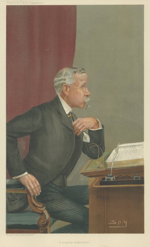 Ernest Baggallay autorstwa Leslie Matthew Ward
