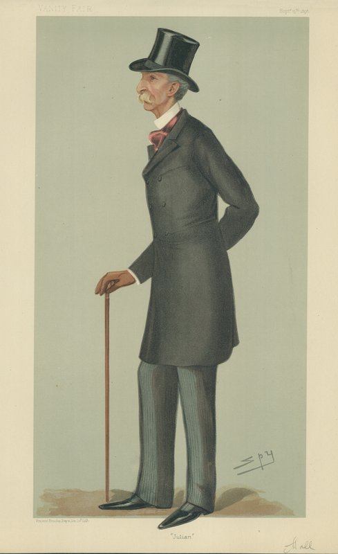 Generał Julian Hamilton Hall autorstwa Leslie Matthew Ward