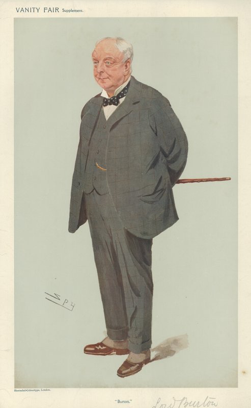 Lord Burton autorstwa Leslie Matthew Ward