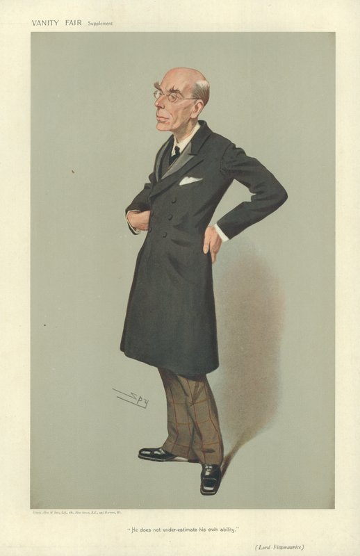 Lord Fitzmaurice autorstwa Leslie Matthew Ward