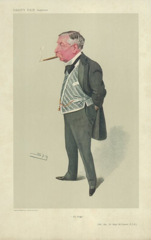 Generał dywizji Sir Hugh McCalmont autorstwa Leslie Matthew Ward