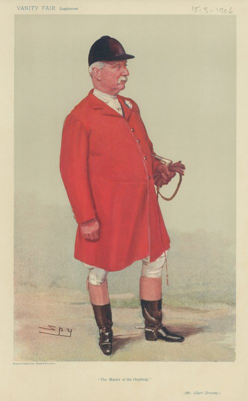 Pan Albert Brassey autorstwa Leslie Matthew Ward