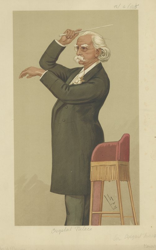 Pan August Manns autorstwa Leslie Matthew Ward
