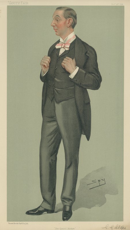 Pan Charles Carlos Clarke autorstwa Leslie Matthew Ward