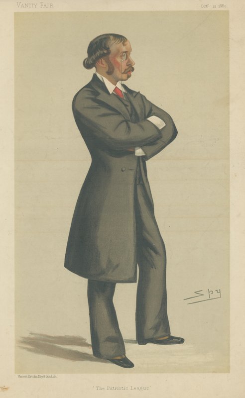 pan Ellis Ashmead-Bartlett autorstwa Leslie Matthew Ward