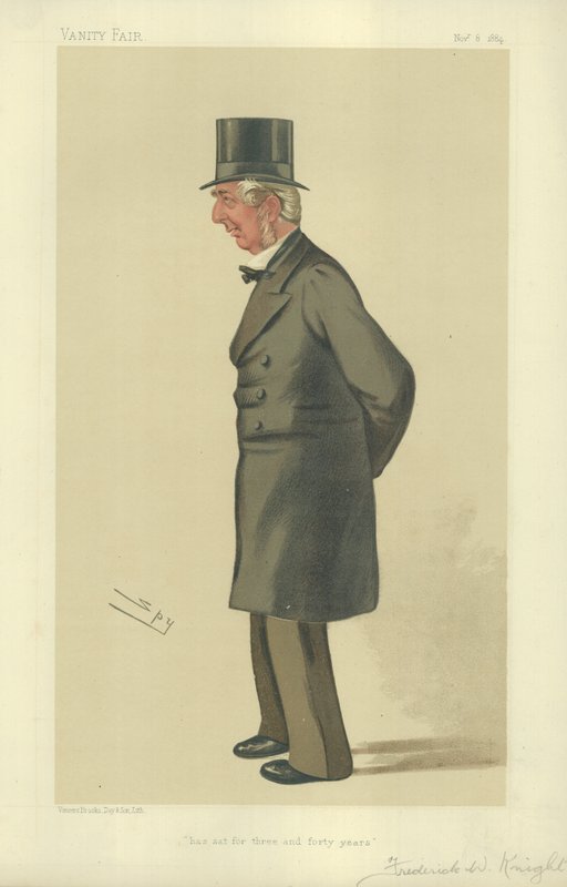 Pan Frederick Winn Knight autorstwa Leslie Matthew Ward