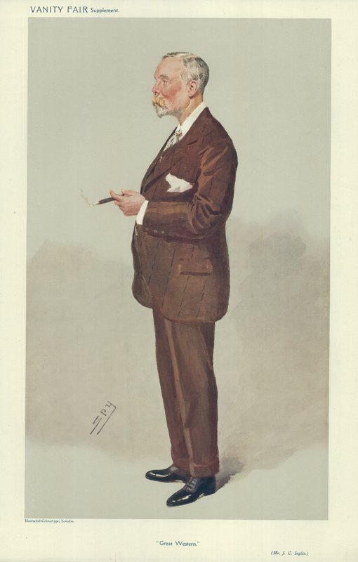 Pan James Charles Inglis autorstwa Leslie Matthew Ward