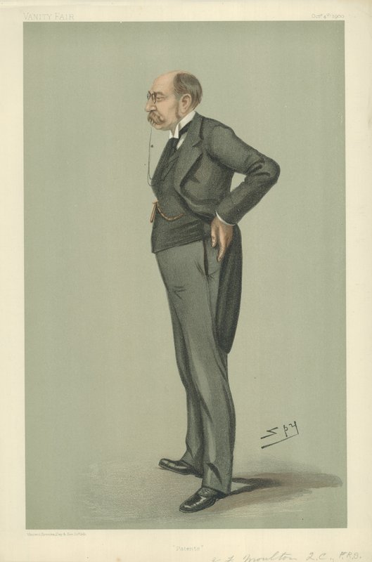 Pan John Fletcher Moulton autorstwa Leslie Matthew Ward