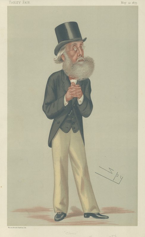 Pan William Bromley Davenport autorstwa Leslie Matthew Ward