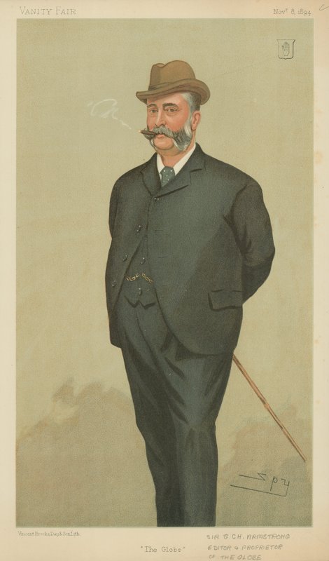 Sir George Clarlyon Hughes Armstrong autorstwa Leslie Matthew Ward