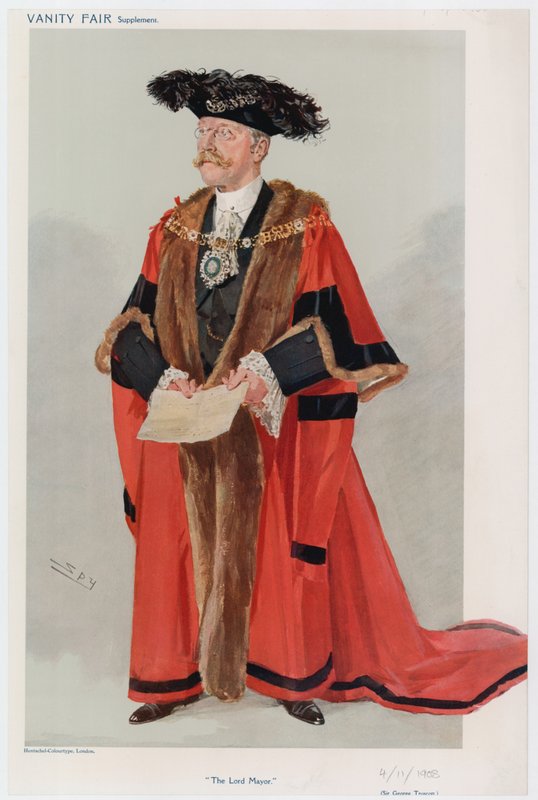 Sir George Truscott autorstwa Leslie Matthew Ward