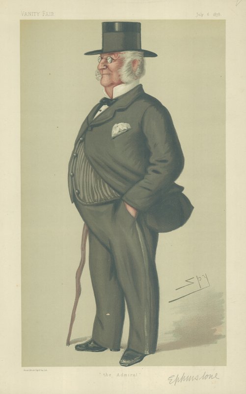 Sir James Dalrymple Horn Elphinstone autorstwa Leslie Matthew Ward