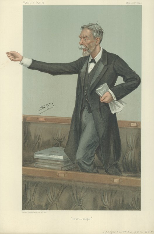Sir John Gordon Swift MacNeill autorstwa Leslie Matthew Ward
