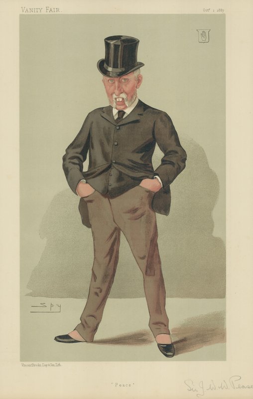 Sir Joseph Whitwell Pease autorstwa Leslie Matthew Ward